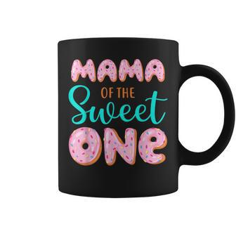 Mama Of The Sweet One First Birthday Matching Family Donut Coffee Mug - Monsterry
