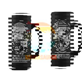 Mamasaurus T-Rex Dinosaurio Día De La Madre Mamá Madre Dino Taza de café - Regaloses