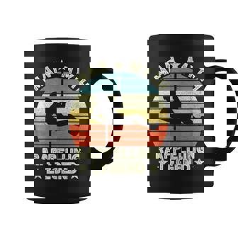 Man Myth Rappelling Legend Retro Vintage Coffee Mug | Mazezy