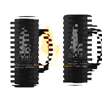 Marche Pour Les Moines De La Paix Avec Aloka Dog Moines Minimalist Zen Tasse - Cadeauxyz