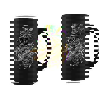 Mardigator Mardi Gras Alligator Costume Mardi Gras Coffee Mug | Seseable CA