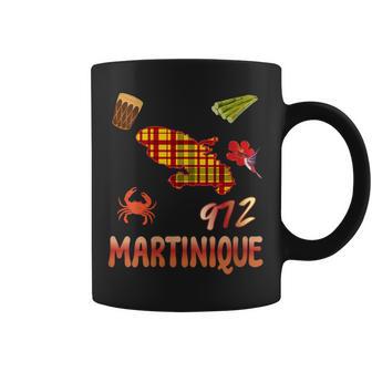 Martinique 972 Idee Cadeauouvenir tyle Madras Tasse - Cadeauxyz