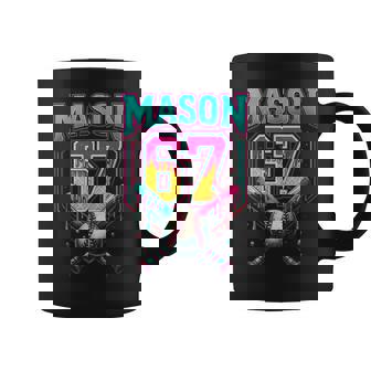 Mason 67 Ice Cream Drip Baseball Ice Cream Drip Coffee Mug | Mazezy