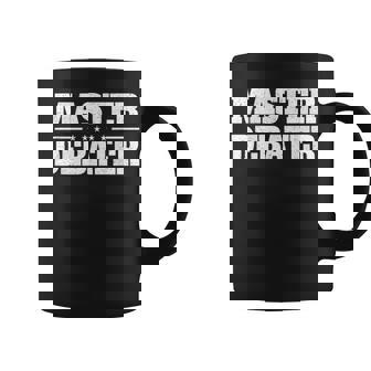 Master Debater Debating Champion Coffee Mug | Seseable FR
