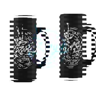 I Match Energy So How We Gone Act Today Tie Dye Happy Face Coffee Mug | Mazezy