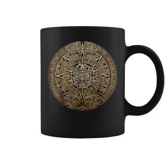 Mayan Calendar Maya Aztec Mexican Sun Stone Ancient Azteca Coffee Mug - Thegiftio UK