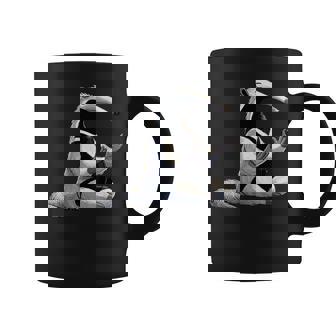 Meditation Anteater Yoga Pose Relaxing Animal Coffee Mug - Monsterry