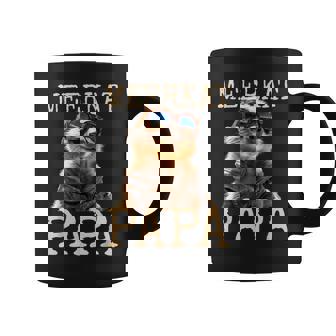 Meerkat Papaミーアキャット パパ パパ 父の日 マングース パパ スリケート ファーザー コーヒーマグ - Kawaiitshirt