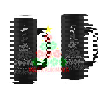 Mele Kalikimaka Christmas Hawaiian Christmas In July Coffee Mug | Mazezy