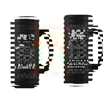 Mele Kalikimaka Hawaii Santa Hawaiian Merry Christmas Tree Coffee Mug - Thegiftio
