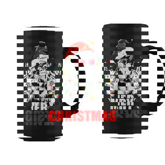 Merry Christmas Vintage Bigfoot Rock On Xmas Boys Coffee Mug - Thegiftio