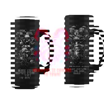 Merry Christmas Krampus Xmas Horror Coffee Mug - Monsterry