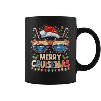 Merry Cruisemas 2025 Christmas Santa Reindeer Cruise Coffee Mug - Thegiftio