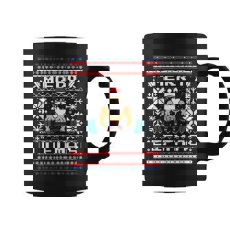 Merry Liftmas Santa Claus Workout Gym Fitness Coffee Mug | Seseable FR