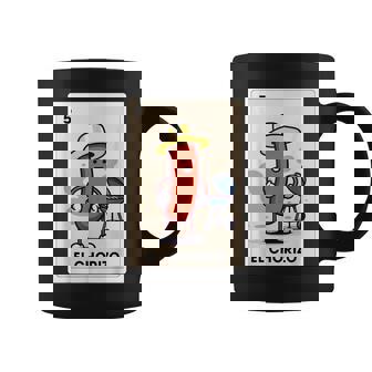 Mexicana Sausage Lover Bbq El Chorizo Mexican Bingo Card Coffee Mug - Thegiftio