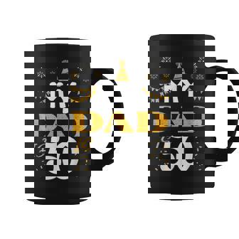 Mi Papá Tiene 50 Años 50 Cumpleaños 1975 50 Años Padre Papá Taza de café - Regaloses