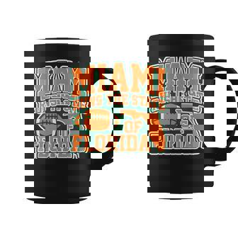 Miami Runs The State Of Florida South Beach 305 Pride Vibes Coffee Mug - Monsterry