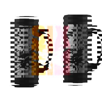 Military Fighter Jet Retro Six Year Old Boys 6Th Birthday Coffee Mug - Monsterry