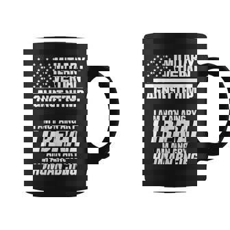 Military Veteran Against Trump I Am Not An Angry Liberal Coffee Mug - Thegiftio