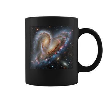 Milky Way And Andromeda Galactic Star Crash Coffee Mug - Thegiftio UK