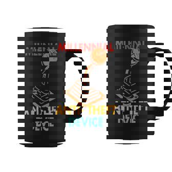 Millennial Anti Theft Device Car Lover Auto Mechanic Vintage Coffee Mug | Mazezy