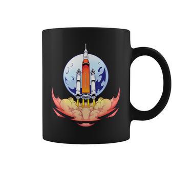 Mission De Lancement De Fusée Artemis 1Lsers La Lune Et Au-Delà Tasse - Cadeauxyz
