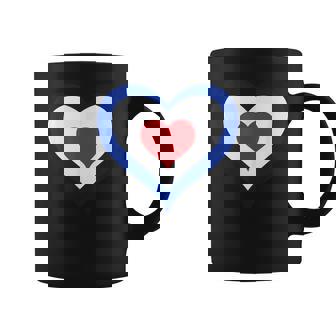 Mod Roundel Heart Raf スクーター ライフモッズ コーヒーマグ - Kawaiitshirt