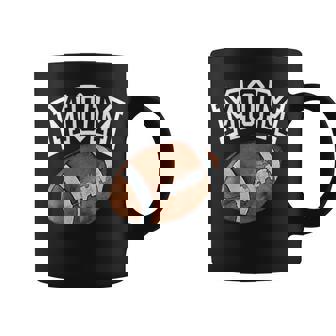 Mom Of The 1 Year Old Football Birthday Boy Family Matching Coffee Mug | Seseable CA