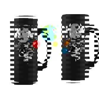 Mom Of The Birthday Astronaut Space Lover Family Matching Coffee Mug | Seseable UK