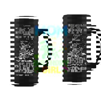 Mom Of The Birthday Girl Video Game Pixel Girl Coffee Mug | Seseable UK
