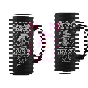 Mom Of The Birthday Girl Pink Cowgirl Western Rodeo Coffee Mug - Thegiftio
