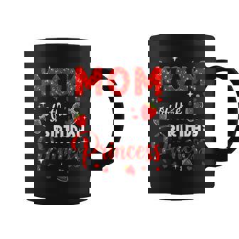 Mom Of The Birthday Princess Strawberry Theme Bday Party Coffee Mug - Thegiftio