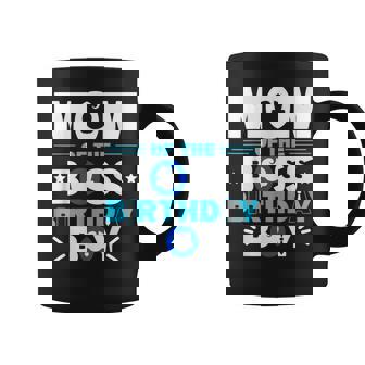 Mom Of The Boss Birthday Boy Baby Decor Family Matching Coffee Mug | Seseable CA