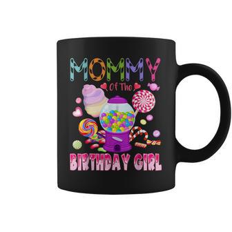 Mommy Of The Birthday Girl Candyland Candy Birthday Coffee Mug - Monsterry