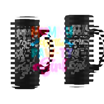 Mommy Of The Birthday Girl Dog Paw Family Matching Party Coffee Mug - Monsterry