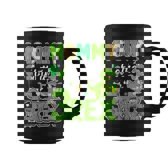 Mommy Of The Three Rex Birthday Dinosaur Family Matching Coffee Mug | Seseable CA