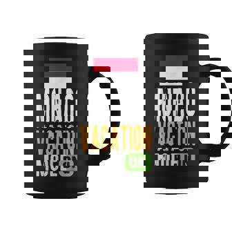 Monacoouvenir -Iajes Monacoacation Mode On Taza de café - Regaloses