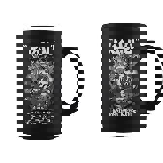 Monster Melodies – Kaiju De Dessin Animéintage – Goth Mignon Et Effrayant Tasse - Cadeauxyz