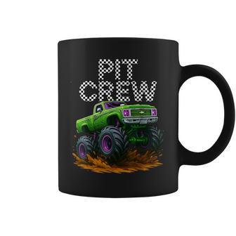 Monster Truck Pit Crew Family Matching Birthday Party Coffee Mug - Thegiftio UK