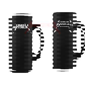 Mortadela Heavy Metal Taza de café - Regaloses