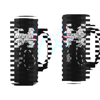 Mother Baby Unit Coquette Bow Mbu Nurse Week Postpartum Coffee Mug - Thegiftio