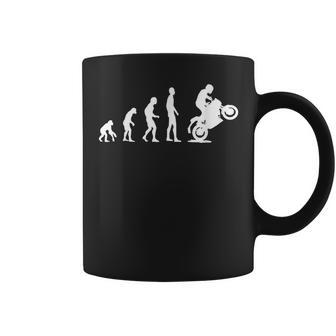 Motorrad Evolution Motorradfahrer Biker Tassen - Geschenkecke