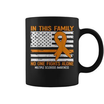 Multiple Sclerosis Awareness Ms Awareness Flag Usa Coffee Mug - Thegiftio UK