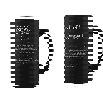 Mumu Definition おばあちゃん母の日パーティー コーヒーマグ - Kawaiitshirt