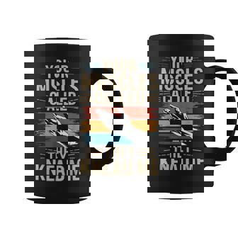 Your Muscles Called They Knead Me Massage Theray Coffee Mug - Monsterry