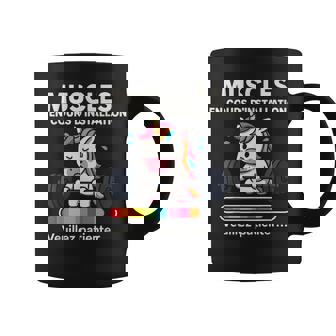 Muscles En Cours – Cadeauport Drôle Fitness Licorne Tasse - Cadeauxyz