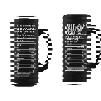 Music Teacher Nutritional Facts Teaching Appreciation Coffee Mug | Mazezy