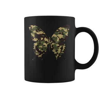 Natural Camouflage Butterfly Coffee Mug - Thegiftio UK