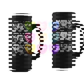 Naughty Heart Candy Daddy Spank Me Adult Humor Couple Coffee Mug - Monsterry