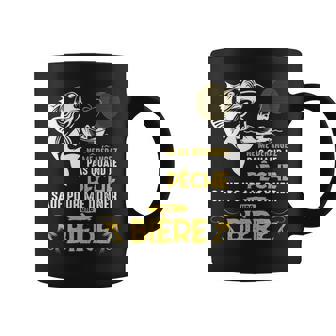 Ne Me Dérangez Pas Quand Je Pêche Bière Pêcheur Manche Longue Tasse - Cadeauxyz